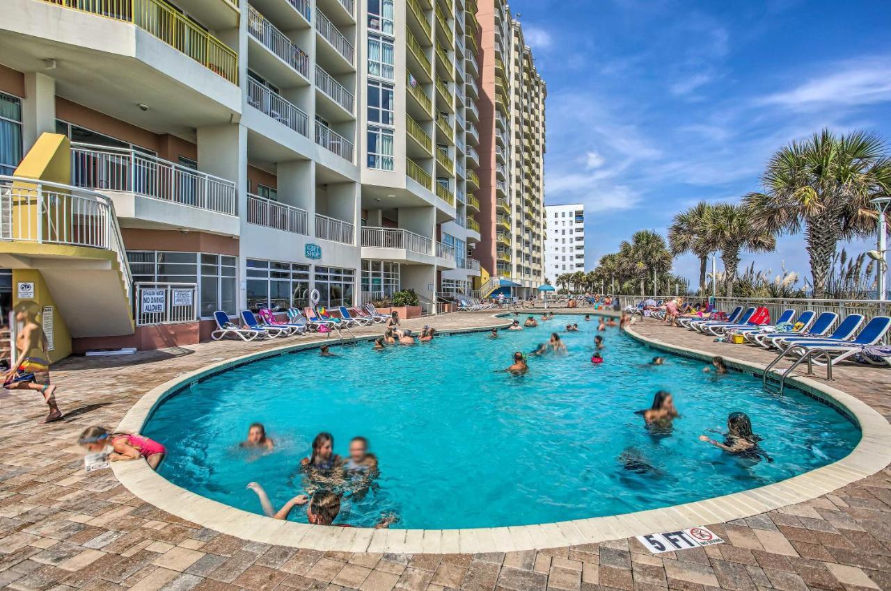 Oceanfront North Myrtle Beach Gem Pools Access! Exterior photo