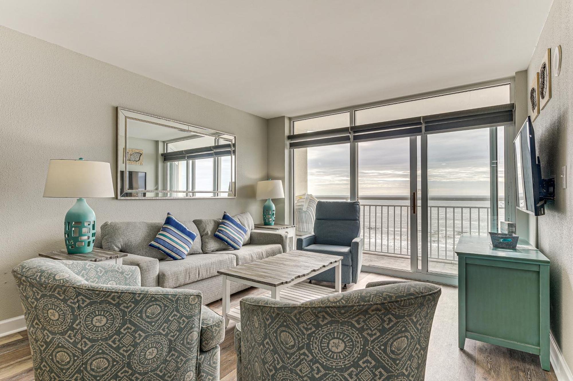 Oceanfront North Myrtle Beach Gem Pools Access! Exterior photo